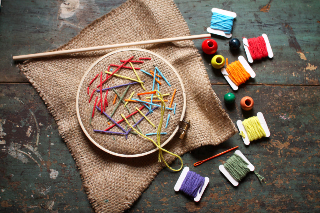 Rainbow Colors Beeswax Candle Making Kit