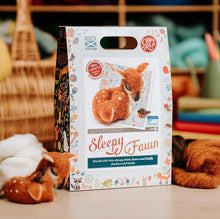 Load image into Gallery viewer, Sleepy Fawn Needle Felting Kit
