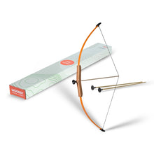 Load image into Gallery viewer, Wooden Longbow w/ Suction Cup Arrows