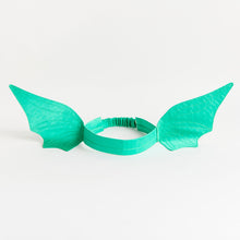 Load image into Gallery viewer, Silk Dragon Ears Headband - Red or Green
