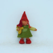 Load image into Gallery viewer, Big Sister Gnome Felted Waldorf Doll - Three Skin Tones
