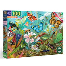 Load image into Gallery viewer, Love of Bugs 100 Piece Puzzle
