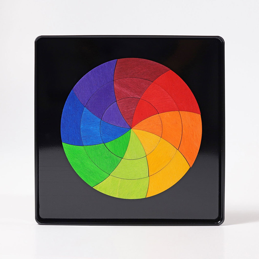 Grimm's 24 Piece Magnet Puzzle Color Circle