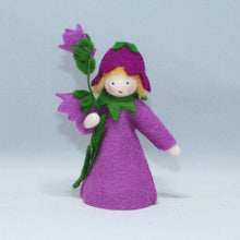 Load image into Gallery viewer, Bellflower Fairy Felted Waldorf Doll
