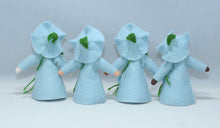 Load image into Gallery viewer, Morning Glory Fairy Felted Waldorf Doll