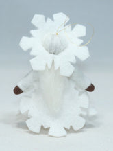 Load image into Gallery viewer, Snowflake Princess Felted Waldorf Doll - Three Skin Tones