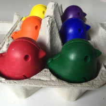 Load image into Gallery viewer, Beeswax and Soy Chick Crayons - Set of 6