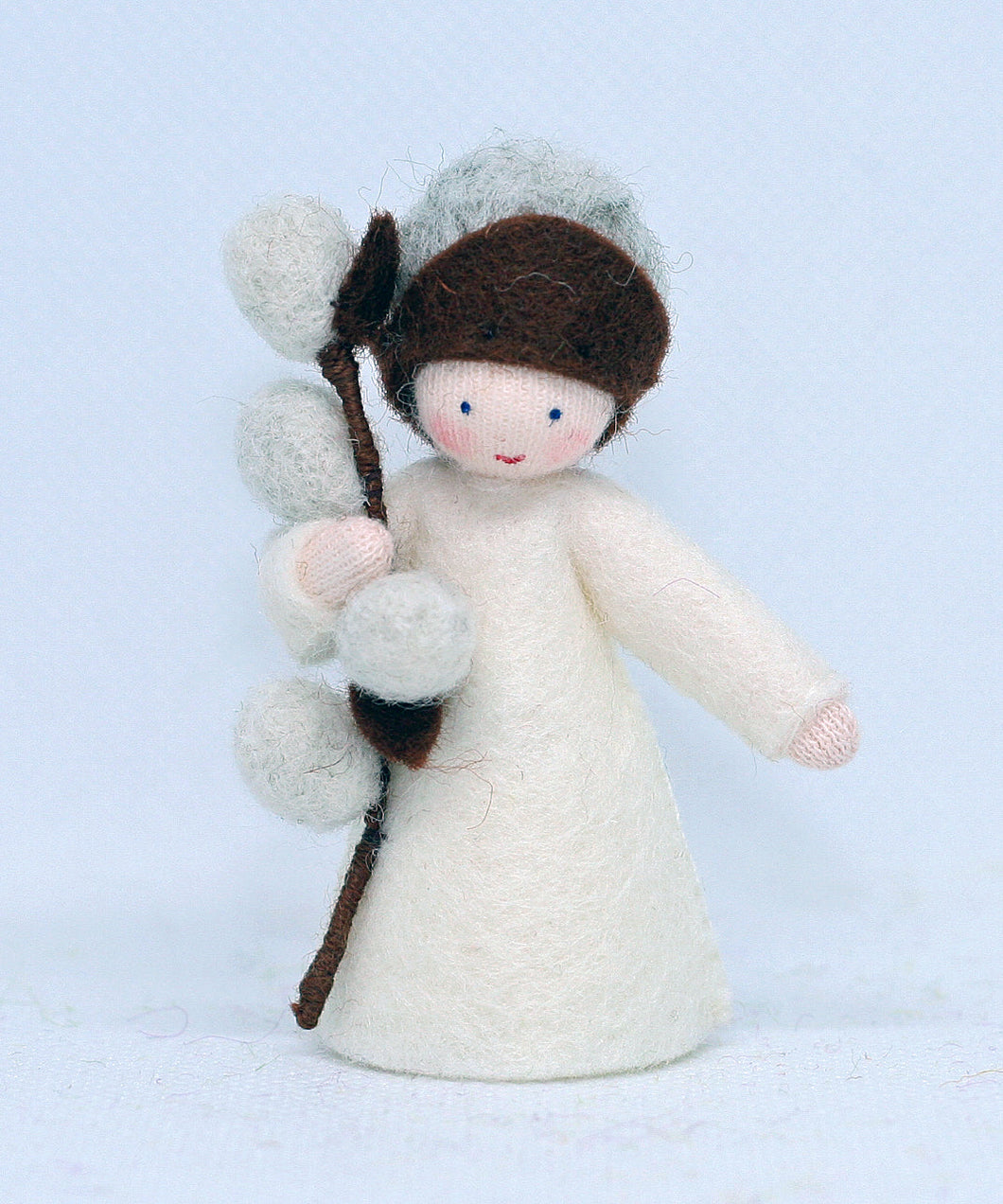 Catkin Prince Felted Waldorf Doll - Three Skin Colors