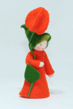 Load image into Gallery viewer, Japanese Lantern Prince Felted Waldorf Doll