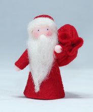 Load image into Gallery viewer, Santa Claus Felted Waldorf Doll - Four Skin Colors