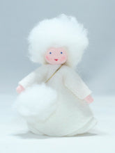 Load image into Gallery viewer, Snow Princess Felted Waldorf Doll