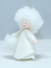 Load image into Gallery viewer, Snow Princess Felted Waldorf Doll