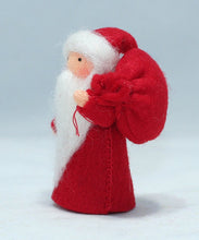 Load image into Gallery viewer, Santa Claus Felted Waldorf Doll - Four Skin Colors