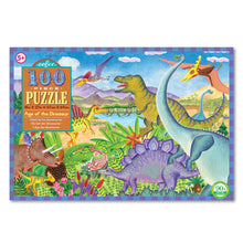 Load image into Gallery viewer, Age of the Dinosaur 100 Piece Puzzle
