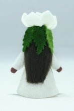 Load image into Gallery viewer, Christmas Rose Fairy Felted Waldorf Doll - Two Skin Colors