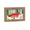 Load image into Gallery viewer, Running Foxes Boxed Set of 8 Note Cards