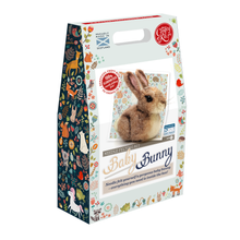 Load image into Gallery viewer, Baby Bunny Needle Felting Kit
