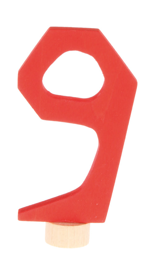 Grimm's Birthday Ring Decoration - Number 9