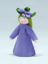 Load image into Gallery viewer, Sweet Violet Fairy Felted Waldorf Doll - Two Skin Colors