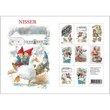 Load image into Gallery viewer, Gnomes Stationery Folder with Set of 8 Note Cards
