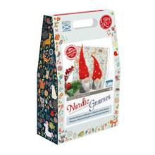 Load image into Gallery viewer, Nordic Gnomes Needle Felting Kit