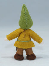 Load image into Gallery viewer, Little Brother Gnome Felted Waldorf Doll - Three Skin Tones