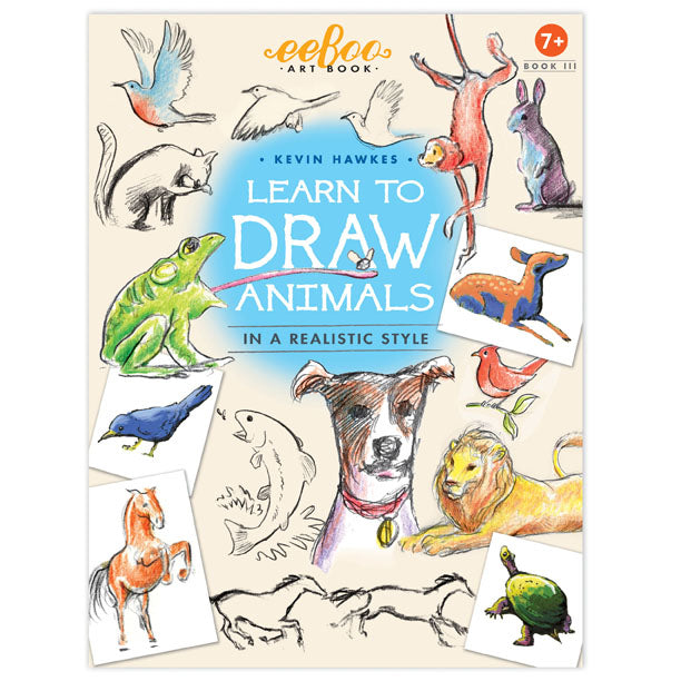 <i>Learn to Draw Animals in a Realistic Style</i> by Kevin Hawkes