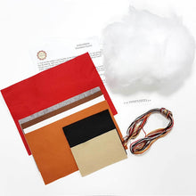 Load image into Gallery viewer, Woodland Scene Felt Craft Kit
