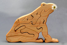 Load image into Gallery viewer, Wooden Frog Puzzle