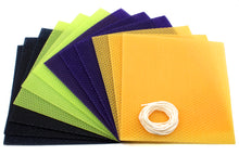 Load image into Gallery viewer, Halloween Colors Beeswax Candle Making Kit