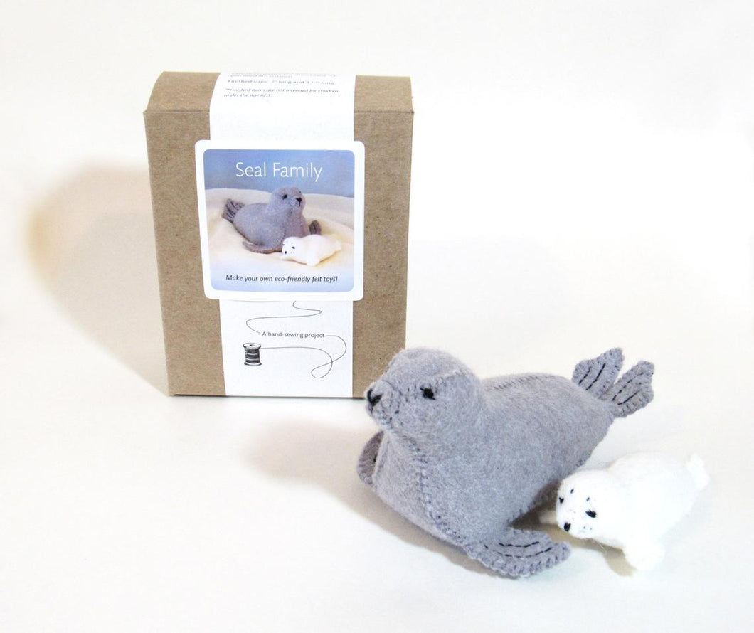 Wee Felt Seal Family Complete Sewing Kit