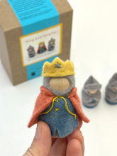 Load image into Gallery viewer, Wee Felt King and Knights Complete Sewing Kit