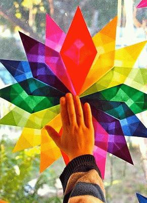 Window Star Kite Paper - Large Roll