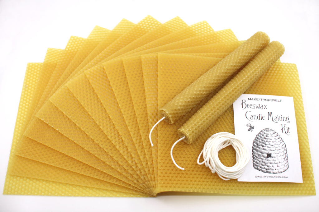 American Beeswax Sheets for Candle Making - Organic Beeswax