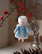 Load image into Gallery viewer, Snow Queen Fairy Felted Waldorf Doll