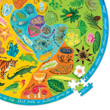 Load image into Gallery viewer, Biodiversity 500 Piece Round Puzzle