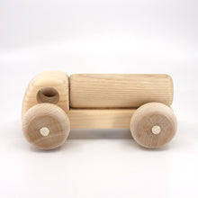 Load image into Gallery viewer, Wooden Toy Tank Truck