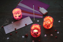 Load image into Gallery viewer, Make-It-Yourself Valentine Lantern Craft Kit
