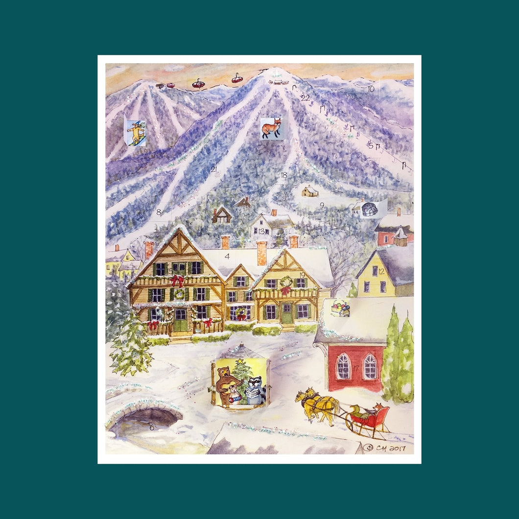 Alpine Christmas Advent Calendar