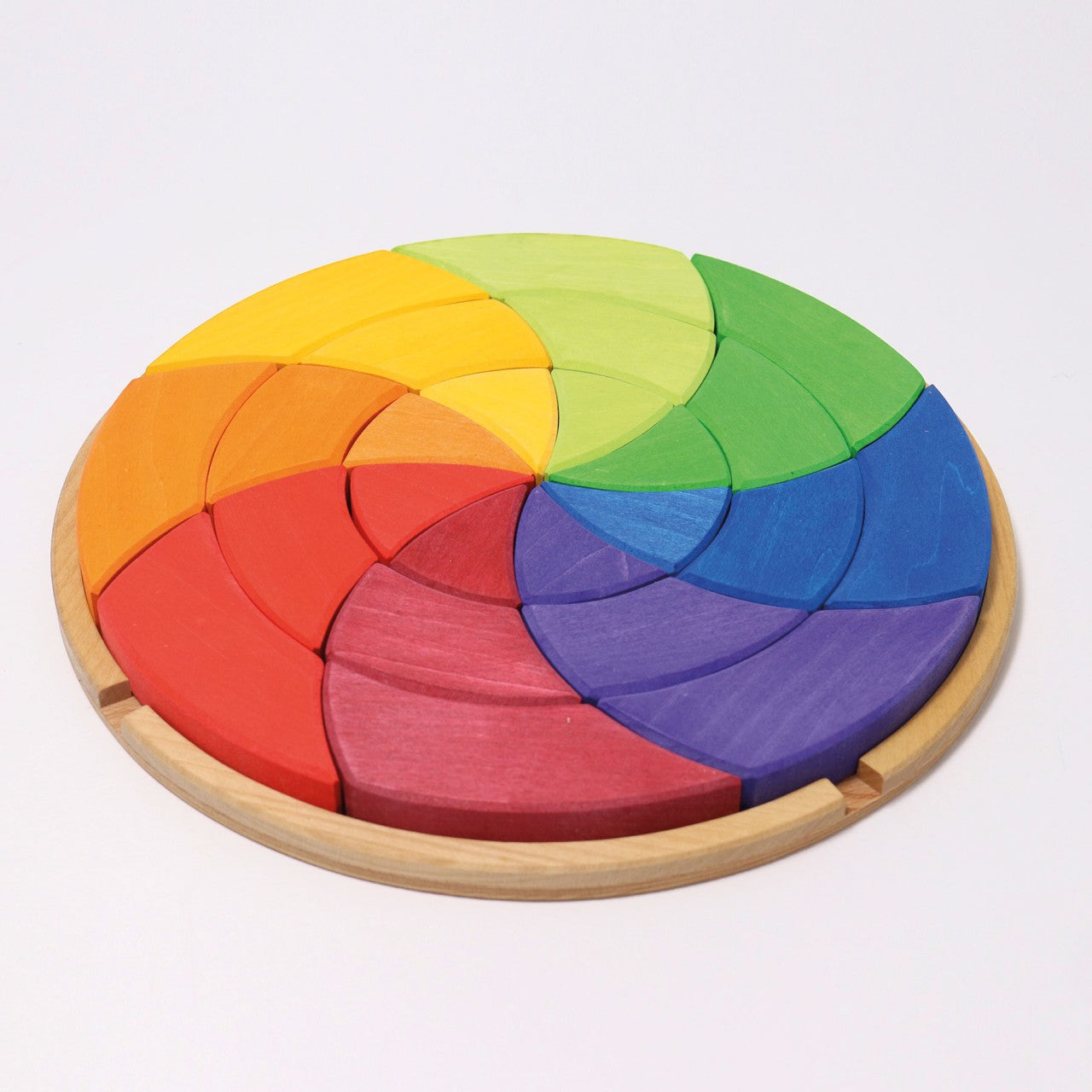 Grimm's Large Geometric Color Circle Puzzle