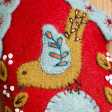 Load image into Gallery viewer, Folk Birdhouse Felt Craft Mini Kit
