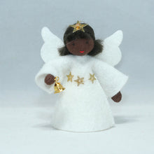 Load image into Gallery viewer, Jingle Angel Felted Waldorf Doll - Three Skin Tones
