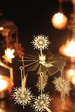 Load image into Gallery viewer, Snowflake Rotary Candle Holder
