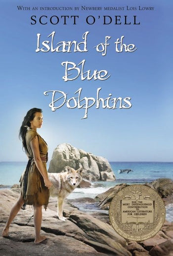 <i>The Island of the Blue Dolphins</i> by Scott O'Dell, illustr. by Ted Lewin