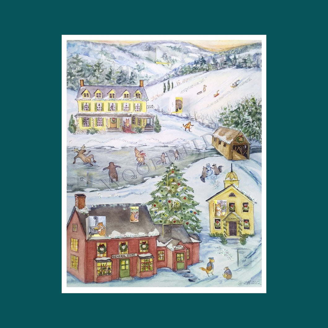 Country Christmas Advent Calendar