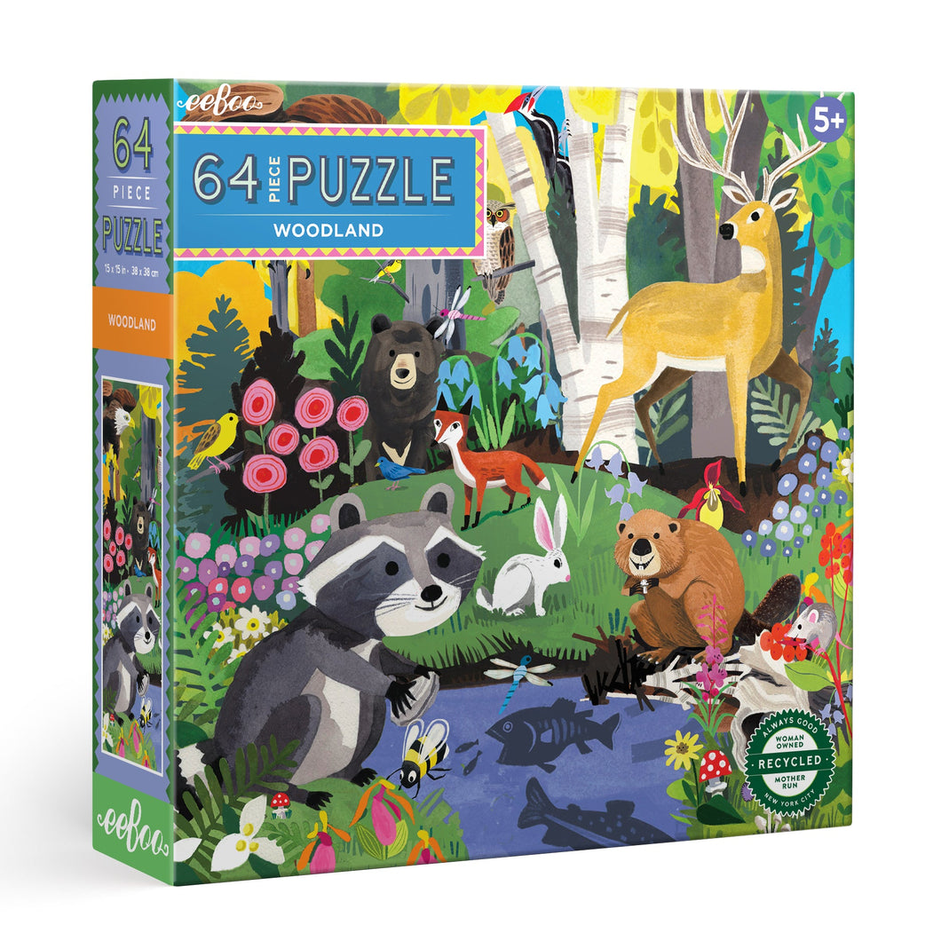 Woodland 64 Piece Puzzle