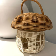 Load image into Gallery viewer, Rattan Mushroom Basket
