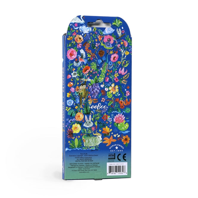 Tree of Life Double-Sided Colored Pencils