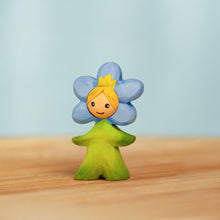 Load image into Gallery viewer, Wooden Forget-Me-Not Flower Child
