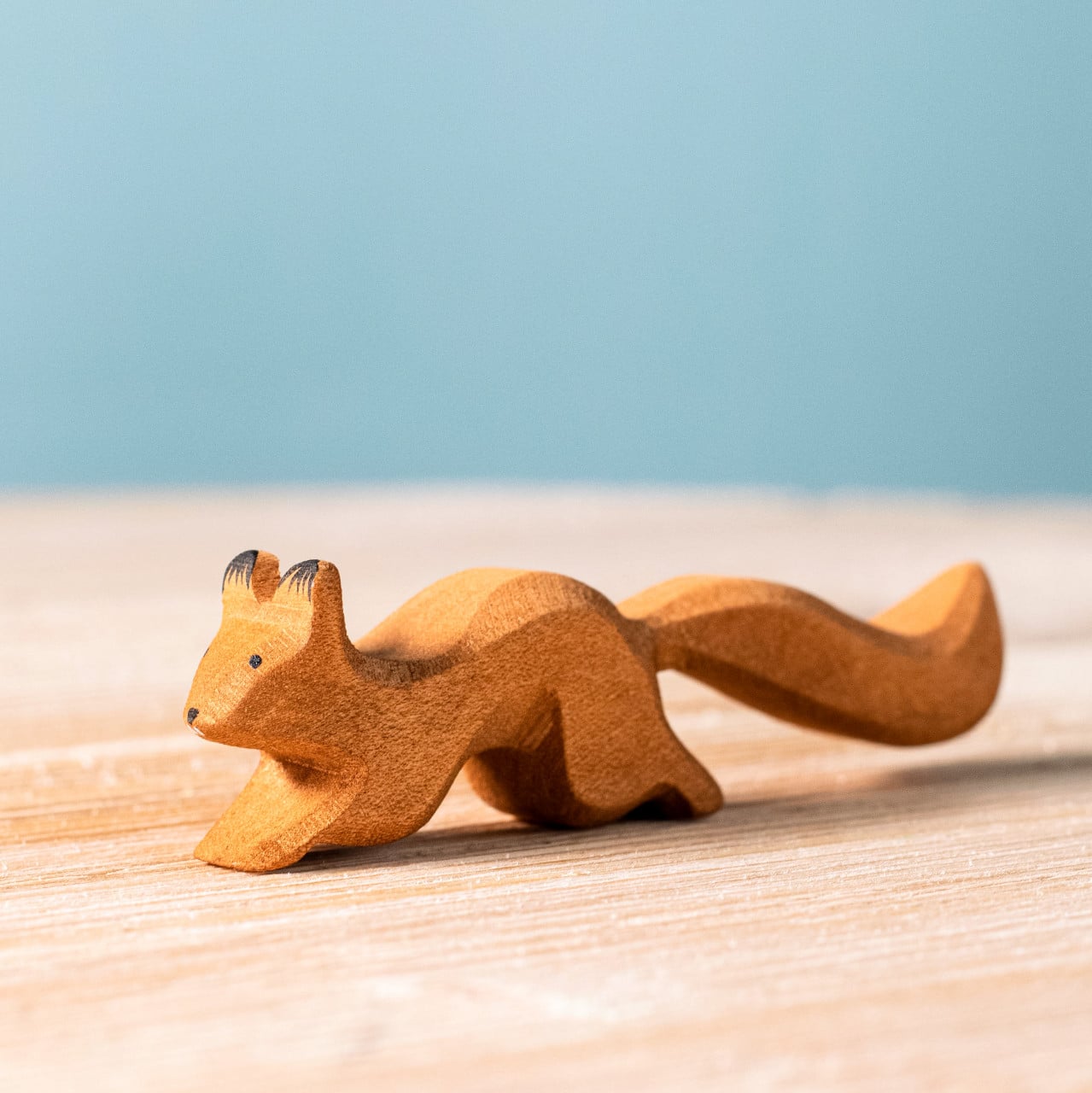Wooden Running Squirrel